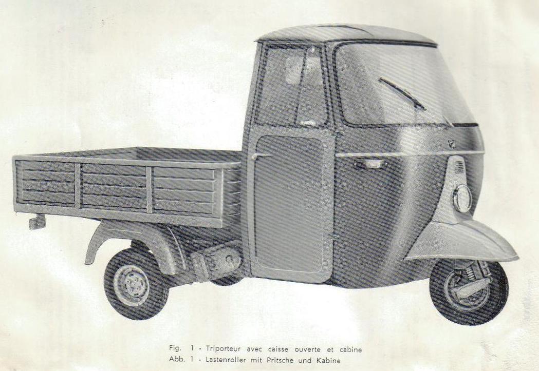 Piaggio Ape D 175 cc AD2T