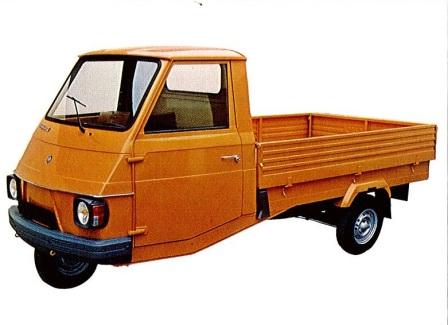 Piaggio Ape Car P2, Vespacar P2