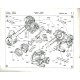 Catalogo delle parti di ricambio Scooter Vespa 150 GL mod. VGLA1T, Francese, Inglese