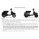 Catalogo de piezas de repuesto Scooter Vespa PX 125 VNX1T, Vespa PX 200 E VSX1T, 1978