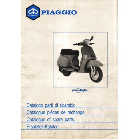 Catalogo de piezas de repuesto Scooter Vespa COSA 1988 / 1991