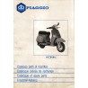 Catalogo de piezas de repuesto Scooter Vespa COSA 1988 / 1991