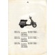 Catalogue of Spare Parts Scooter Vespa COSA 1988 / 1991