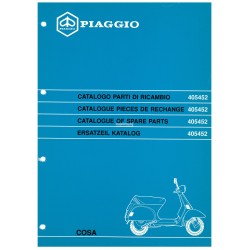 Ersatzteil Katalog Scooter Vespa COSA 1992 / 1995