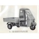 Notice d'emploi Piaggio Ape 50 mod. TL1T et Piaggio Ape 250 mod. TM1T