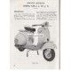 Manuel Technique Piaggio Ape Vespacar 150 cc y Vespa 125 N, 125 S, 150 S, Espagne