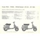 Manuale per Stazioni di Servizio Scooter Vespa PK 50, Vespa PK 50 S, Vespa PK 125, Vespa PK 125 S, Italiano