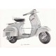 Manuale de Uso e Manutenzione Vespa 125 Super mod. VNC1T, Vespa 150 Super mod. VBC1T, Inglese