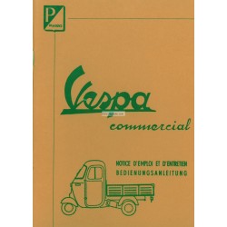 Normas de Uso e Entretenimiento Piaggio Ape E0 125 mod. AE01T, Ape D 175 mod. AD1T, Ape E 150 mod. AE1T