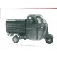 Manuale de Uso e Manutenzione Piaggio Ape E0 125 mod. AE01T, Ape D 175 mod. AD1T, Ape E 150 mod. AE1T