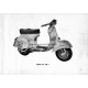 Manual Técnico Scooter Vespa 160 GS mod. VSB1T, Inglés