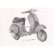 Bedienungsanleitung Vespa 50 R V5A1T, Vespa 50 Special V5B1T, Vespa 50 Elestart V5B2T, Englisch, Spanisch