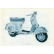 Normas de Uso e Entretenimiento Vespa 160 GS mod. VSB1T 1962, Italiano