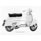 Bedienungsanleitung Vespa 180 SS mod. VSC1T, Englisch