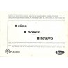 Catalogue de pièces détachées Piaggio Ciao, Piaggio Boxer, Piaggio Bravo, 1973