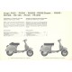 Manuel Technique Scooter Vespa PK 50, PK 50 S, PK 50 SS, PK 80 S, PK 125, PK 125 S, Anglais, Espagnol