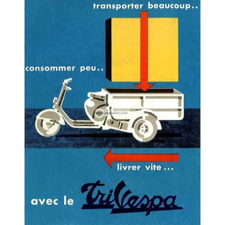 Advertising, Book for TriVespa Acma 125