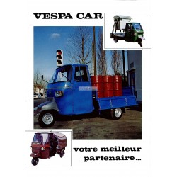 Advertising for Piaggio Ape 50, Ape P400 MPF, Ape P2, Ciao Porter