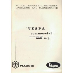 Pack de documentations Piaggio Ape 500 MPR