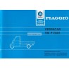 Pack de documentations Piaggio Ape TM P703