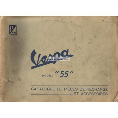 Catalogo de piezas de repuesto Scooter Acma 1955, 1956, 1957, 1958