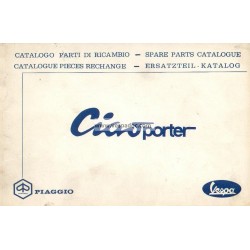 Catalogue of  Spare Parts Piaggio Ciao Porter CT1T