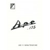 Manuale de Uso e Manutenzione Piaggio Ape D 175cc mod. AD1T, AD2T, Italiano