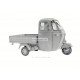 Bedienungsanleitung Piaggio Ape D 175cc mod. AD1T, AD2T, Tedesco