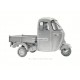 Bedienungsanleitung Piaggio Ape D 175cc mod. AD1T, AD2T, Tedesco