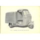 Bedienungsanleitung Piaggio Ape C 150, Englisch