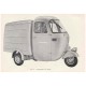 Normas de Uso e Entretenimiento Piaggio Ape C 150, Italiano