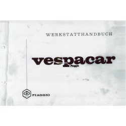 Werkstatthandbuch Piaggio Ape 500 MPR1T, Ape 600 MPM1T, Ape 600 MPV1T,  Vespacar P2 AF1T