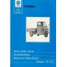 Manuale per Stazioni di Servizio Piaggio Ape TM P50, Manual Ape 50