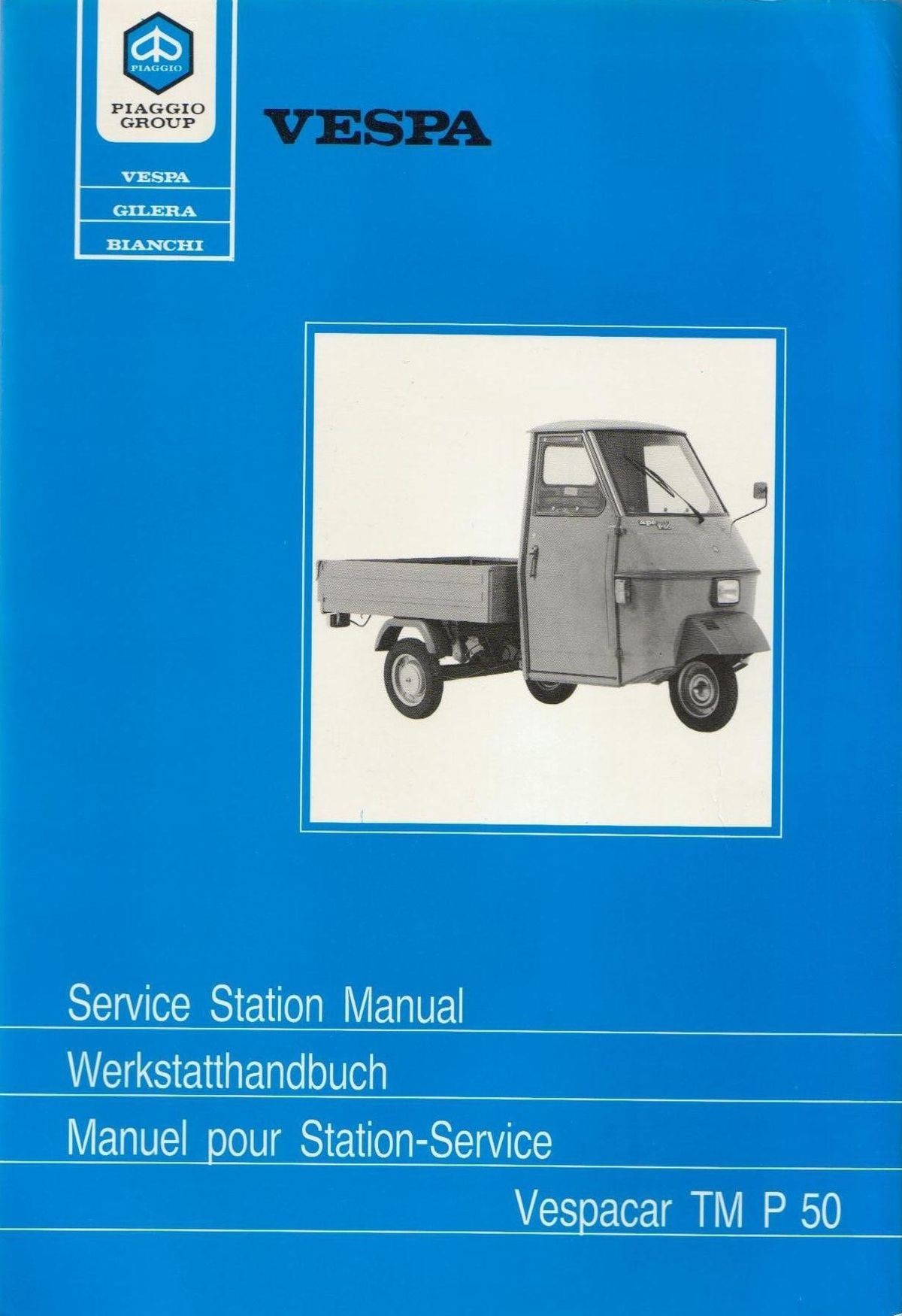Manual Técnico Piaggio Ape TM P50, Manual Ape 50 Vespadoc