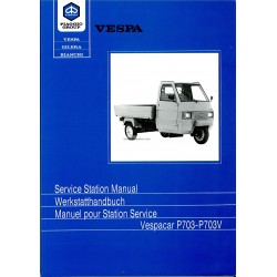 Manual Técnico Piaggio Ape TM P703, Piaggio Ape TM P703V, ATM2T, ATM3T