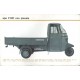 Bedienungsanleitung Piaggio Ape P501 mod. MPR2T, Ape P601 mod. MPM1T, MPM2T, Ape P601V mod. MPV1T, MPV2T, Italienisch