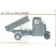 Bedienungsanleitung Piaggio Ape P501 mod. MPR2T, Ape P601 mod. MPM1T, MPM2T, Ape P601V mod. MPV1T, MPV2T, Italienisch