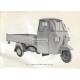 Bedienungsanleitung Piaggio Ape 600 mod. MPV1T