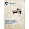 Catalogo de piezas de repuesto Piaggio Ape TM Diesel, ATD1T