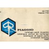 Catalogo de piezas de repuesto Piaggio Ape P50, Vespacar P50 Mod. TL3T, 1980
