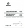 Catalogo de piezas de repuesto Piaggio Ape TM D LCS Mod. ZAPT