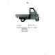 Catalogo de piezas de repuesto Piaggio Ape TM P50 Mod. TL4T, 1980