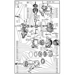 Catalogo de piezas de repuesto Piaggio Ape MP