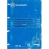 Catalogue of Spare Parts Piaggio Ape 50 Mod. TL6T