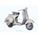 Bedienungsanleitung Vespa 150 mod. VBA1T, Englisch