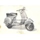 Normas de Uso e Entretenimiento Vespa 150 GS mod. VS2T 1956, Italiano