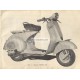 Normas de Uso e Entretenimiento Vespa 150 mod. VL1T 1954