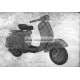 Normas de Uso e Entretenimiento Vespa 150 GL mod. VLA1T 1962, Italiano