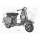 Normas de Uso e Entretenimiento Vespa 180 Rally mod. VSD1T