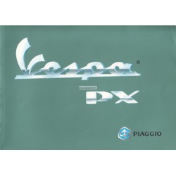 Manuale de Uso e Manutenzione Vespa PX 125 mod. VNX2T, PX 200 mod. VSX1T, Freno a Disco